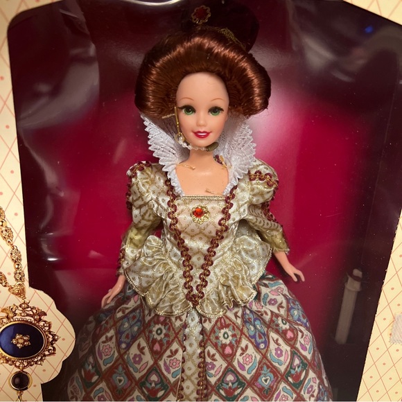 Mattel Toys Vtg 994 Barbie Mattel Queen Elizabeth The Great Elizabethan Era Collection Nrfb